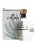 A bottle of Grillos Blanco Tequila