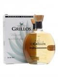 A bottle of Grillos Reposado Tequila