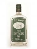 A bottle of H. G. Kinney Finest Dry Gin - 2000s