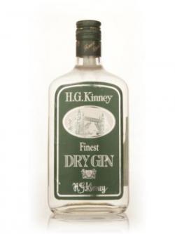 H. G. Kinney Finest Dry Gin - 2000s