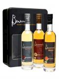 A bottle of Benromach Set / Peat Smoke + 10 Year Old + Organic Speyside Whisky