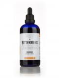 A bottle of Bittermens Orange Cream Citrate Bitters