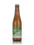 A bottle of Brasserie de Silly Green Killer IPA