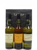 A bottle of Caol Ila 3 X 20cl Collection Miniature 18 Year Old