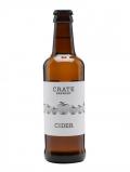 A bottle of Crate Cider