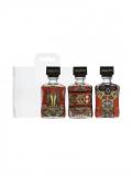 A bottle of Disaronno Amaretto 3pk Miniature Set / Etro