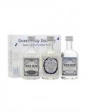 A bottle of Dunnet Bay Distillers Triple Miniatures Gift Pack