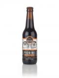 A bottle of Edge Brewing Padrino Chocolate& Vanilla Porter