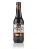 A bottle of Edge Brewing Padrino Porter