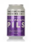 A bottle of Five Points Pils