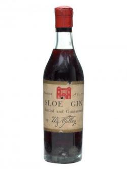 Gilbey's Sloe Gin / Bot.1930s / Half Bottle