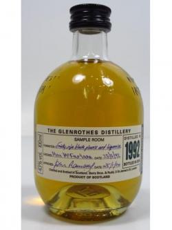 Glenrothes Sample Room Miniature 1992 12 Year Old