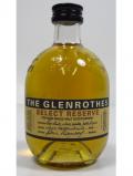 A bottle of Glenrothes Select Reserve Miniature