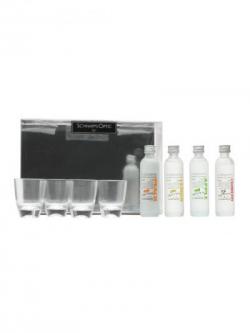 Godfrey's Schnapps Optic Set / Glass Pack / 4x4cl