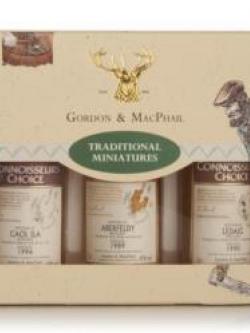 Gordon and MacPhail Traditional Miniatures 3x5cl - Connoisseurs Choice