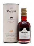 A bottle of Graham's 10 Year Old Tawny Port / Small Bottle