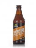 A bottle of Green Flash Tangerine Soul Style IPA