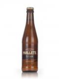 A bottle of Hallets Real Cider