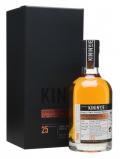 A bottle of Kininvie 1990 The First Drops / 25 Year Old / Release #01 Speyside Whisky