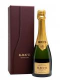 A bottle of Krug Grande Cuvee Champagne / Half Bottle