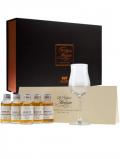 A bottle of Lagavulin Distillers Edition Gift Set / 5x3cl