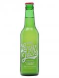 A bottle of Lazy Jack's American Style Cloudy Cider