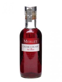 Merlet Creme de Fraise Liqueur / Quarter Bottle