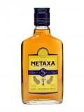 A bottle of Metaxa 5 Star Brandy / Small Bottle