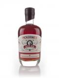 A bottle of Pickering's Sloe Gin