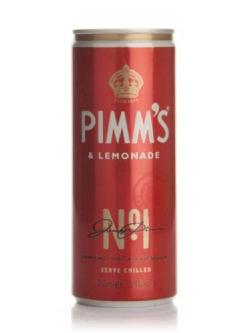 Pimm's and Lemonade Can