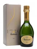 A bottle of R de Ruinart Brut Champagne / Half Bottle