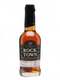A bottle of Rock Town Fifth Anniversary Bourbon / 4 Year Old/Half Bottle