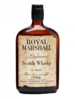 Royal Marshall Blended Whisky / Bot.1940s Blended Scotch Whisky