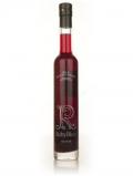 A bottle of Ruby Blue Bottle-Aged Wild Blackcurrant Liqueur