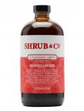 A bottle of Shrub& Co Strawberry with Meyer Lemon