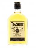 A bottle of Teacher's Highland Cream / Half Bottle Blended Scotch Whisky