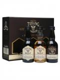 A bottle of Teeling Whiskey / Trinity Miniature Pack / 3 x 5cl Irish Whiskey