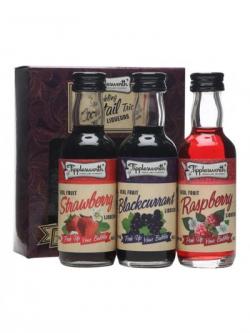 Tipplesworth Cocktail Trio Fruit Liqueurs / 3 x 5cl