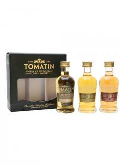 Tomatin Miniature 3-pk / 12 Year Old, Legacy, 14 Year Old Highland Whisky