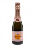 A bottle of Veuve Clicquot Rose Champagne / Half Bottle