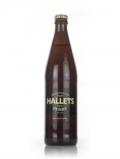 A bottle of Hallets Perry