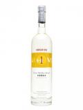 A bottle of Hangar One Citron"Buddha's Hand" Vodka