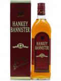 A bottle of Hankey Bannister Blended Scotch 12 Year Old