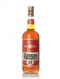 A bottle of Hansen Red Rum - 1960's