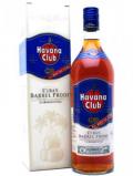 A bottle of Havana Club Cuban Barrel Proof Rum