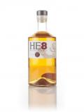 A bottle of HE8 Blended Whisky