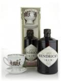A bottle of Hendricks Gin Gift Box With Tea Cup