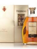 A bottle of Hennessy Fine de Cognac - Thomas Bastide Edition