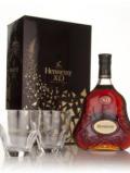A bottle of Hennessy XO + 2 Tumblers Gift Pack