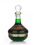 A bottle of Herman Jansen Crme de Menthe Liqueur - 1970s